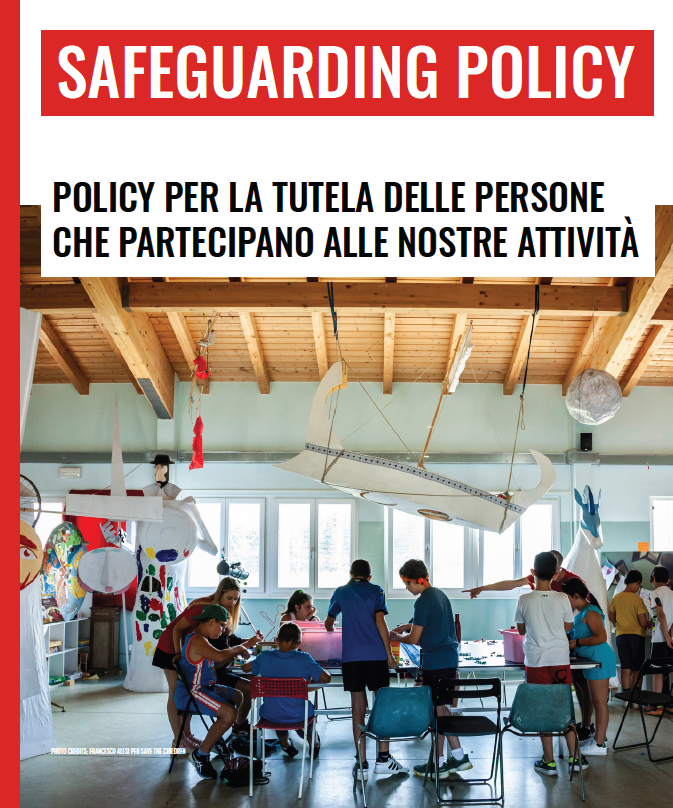 Copertina Safeguarding Policy 2026