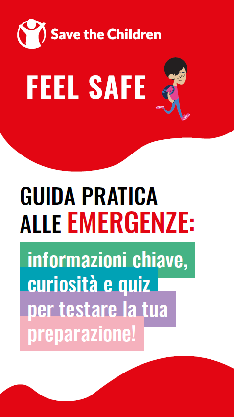 Copeertina “Feel Safe - Guida pratica alle Emergenze”