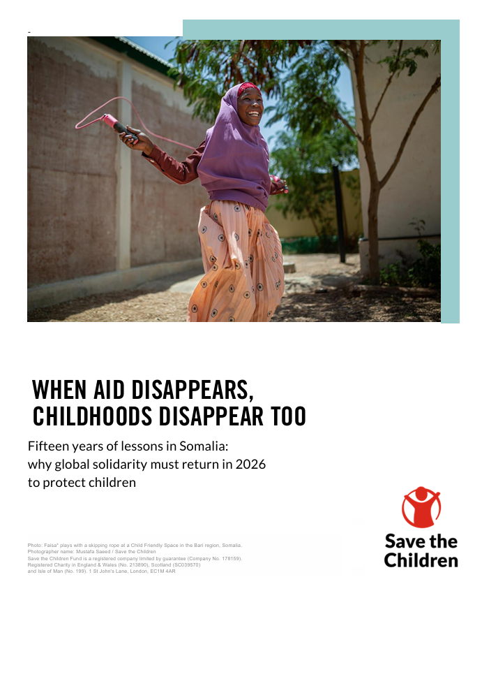 When Aid Disappears – Childhoods Disappear Too