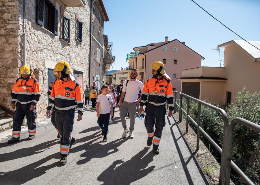 operatori della protezione civile