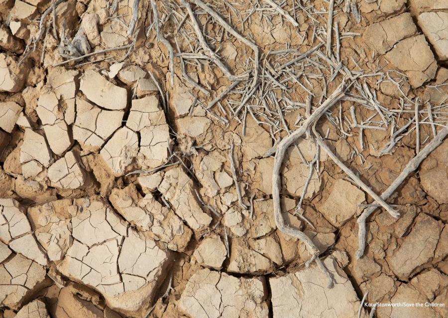 terra seccata dalla siccità