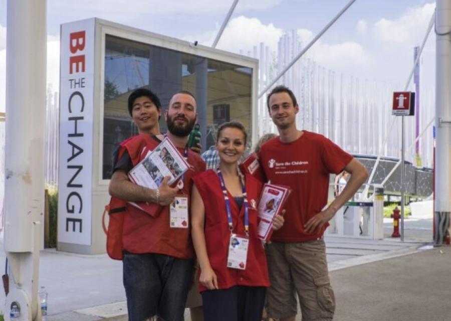 Le voci dei dialogatori: l'esperienza al Villaggio Save the Children ad Expo