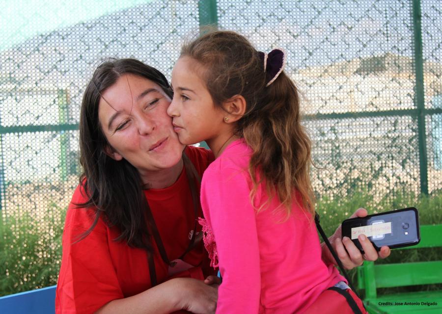 visita al campo profughi Zaatari in Giordania