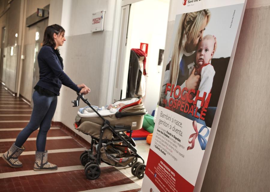 Progetto fiocchi in ospedale