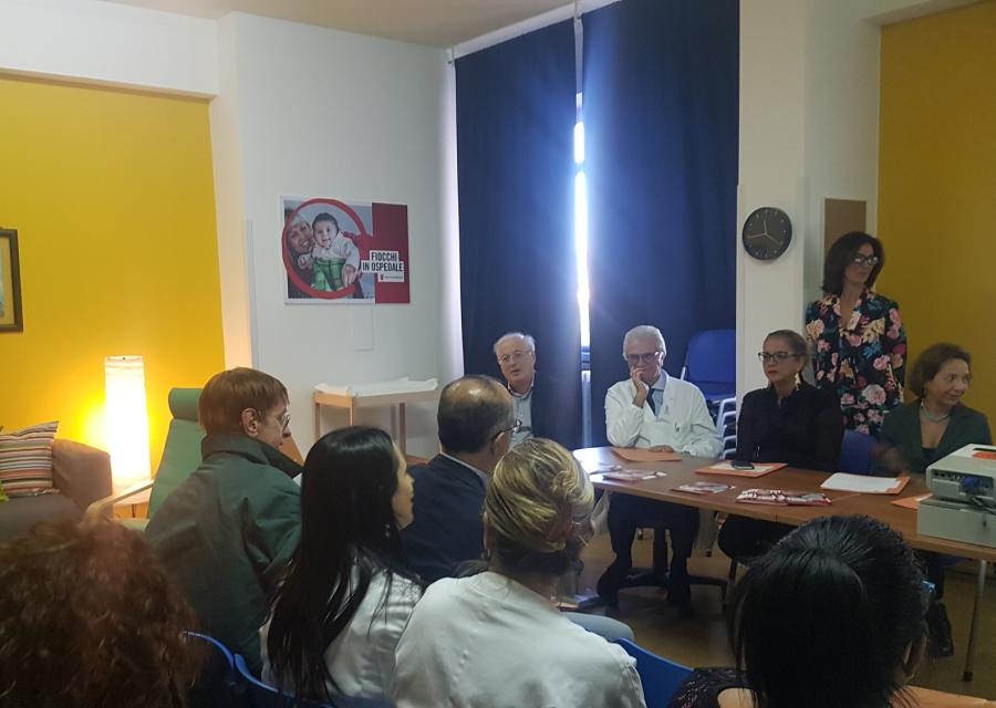 Fiocchi in Ospedale Pescara