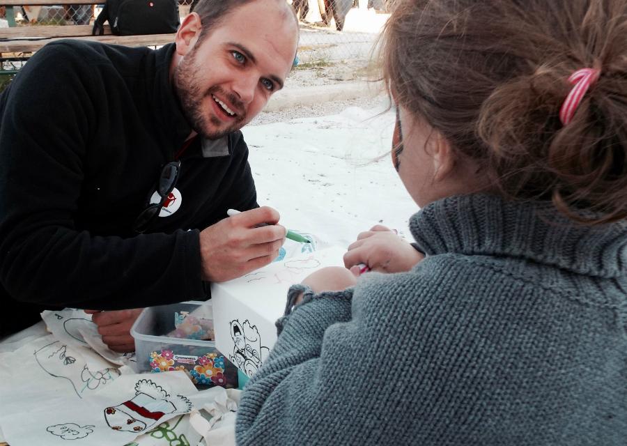 L'esperienza vissuta dai nostri volontari in campo impegnati ad aiutare i minori rifugiati e migranti in Grecia