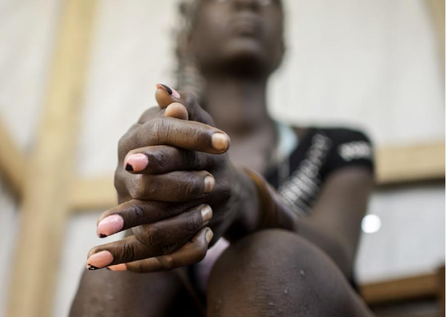 Giovane nigeriana vittima di tratta
