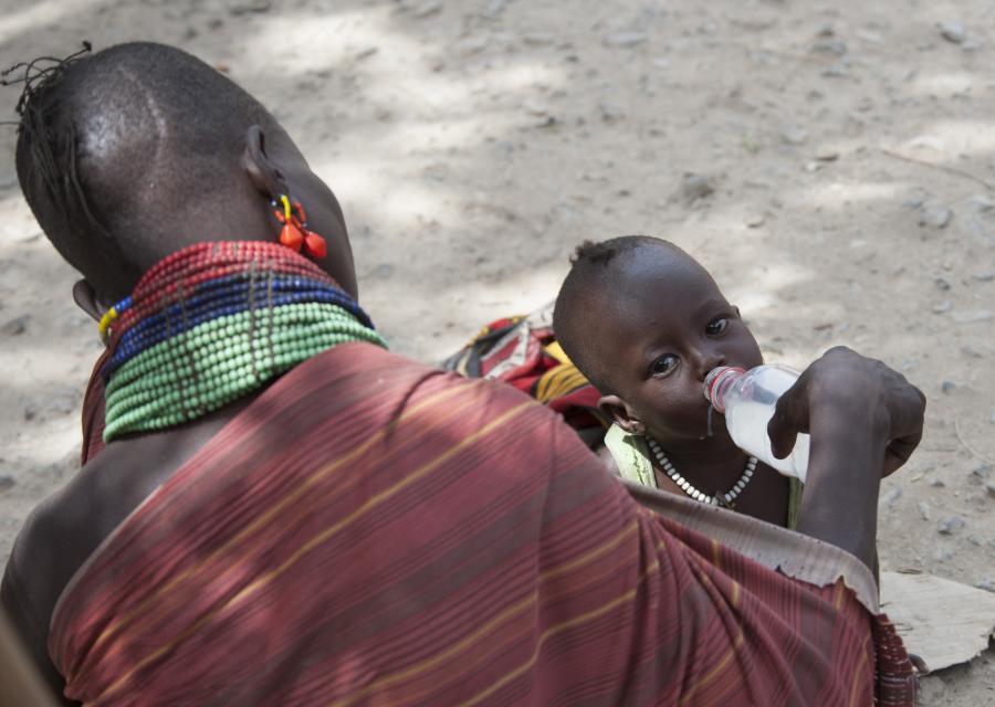 Bambini malnutriti in Kenya a causa della siccità