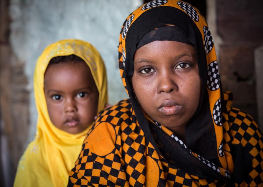 madre e bambina somale