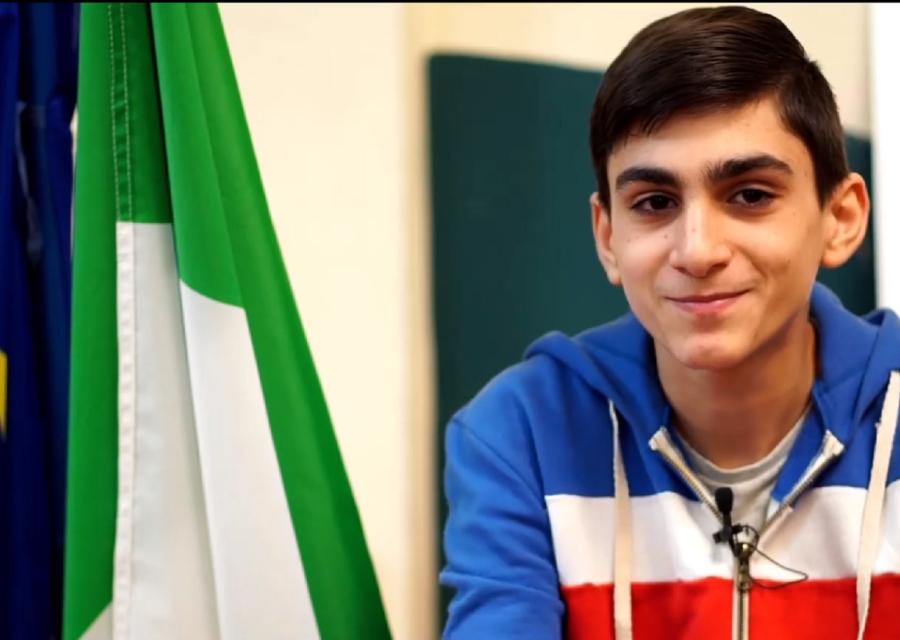 Ragazzo punto luce