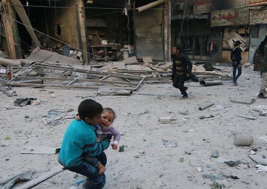 Syria bombardamenti