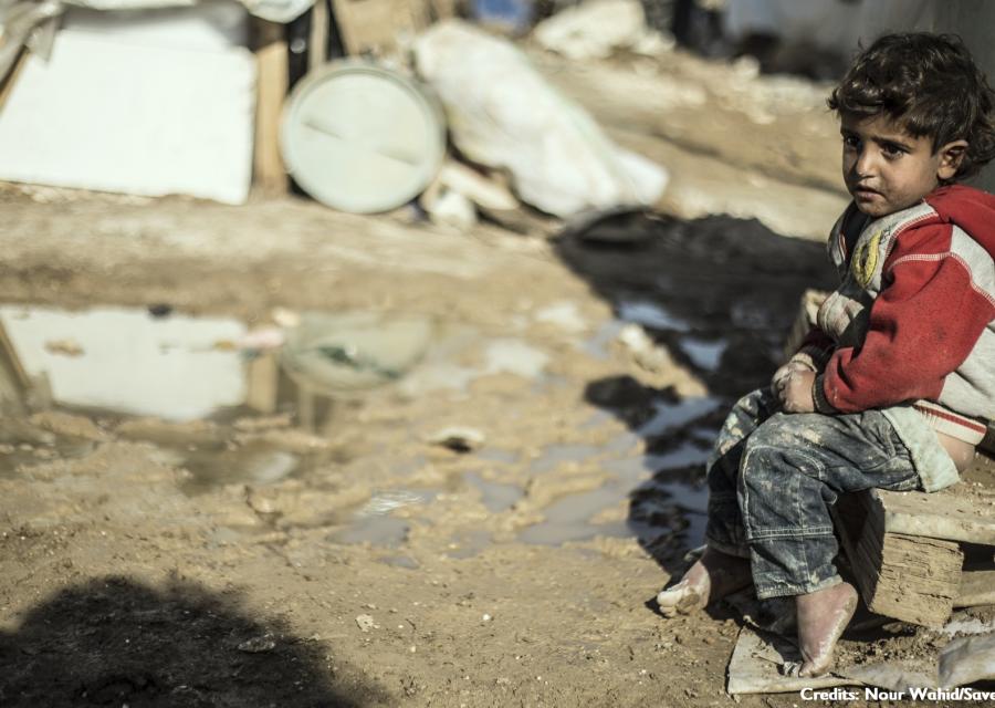 Bambino in Syria