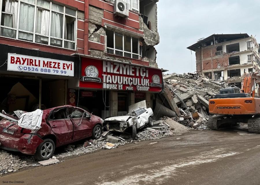 Case distrutte dal terremoto