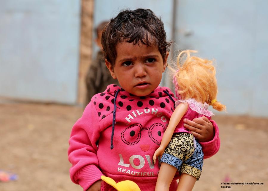 Bambina Yemen