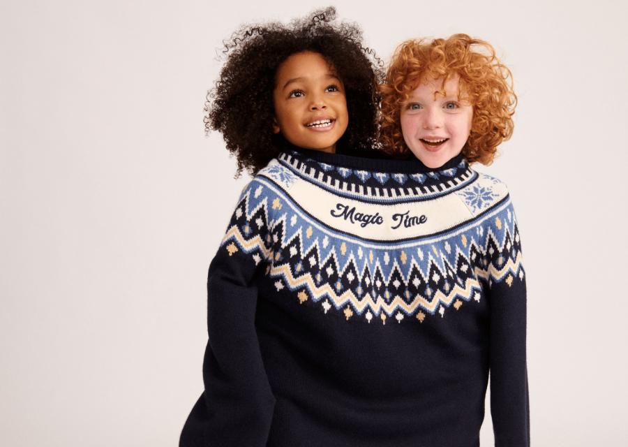 Christmas Jumper disegnato da OVS in esclusiva per Save the Children