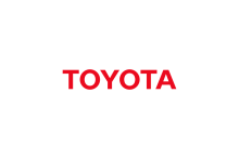 logo toyota rosso